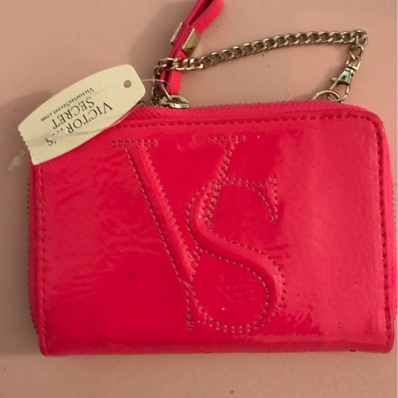Victoria's Secret Handbags - Victoria’s Secret wallet on chain patent leather